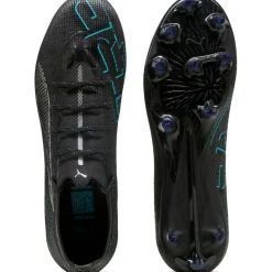 ULTRA 5 PRO FG AG voetbalschoenen heren black silver bright aqua*Puma Outlet
