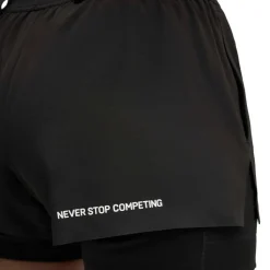 x HYROX 2 in 1 short dames black*Puma Hot