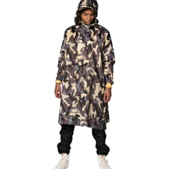 Camo regenponcho multicolour*Rainkiss Clearance