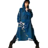 Japanese Blossom regenponcho blue*Rainkiss Hot