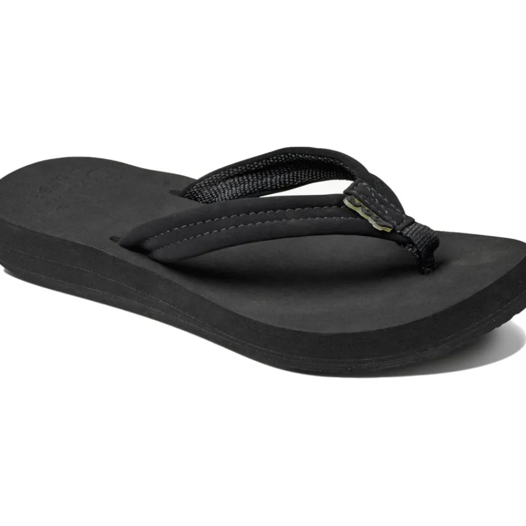 Cushion Breeze slippers dames black*Reef Clearance