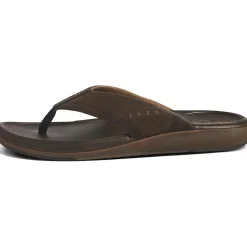 Cushion Norte slippers heren dark brown*Reef Discount