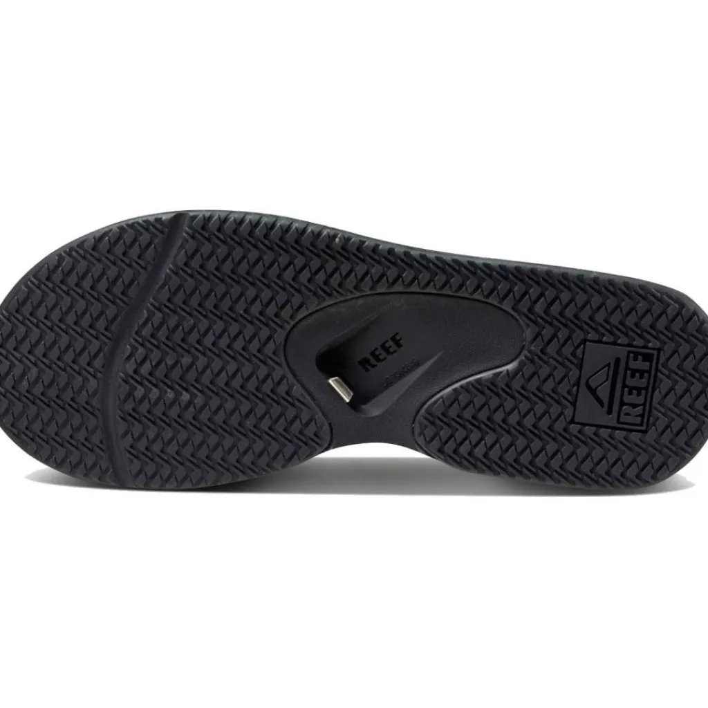 Fanning slippers heren black*Reef