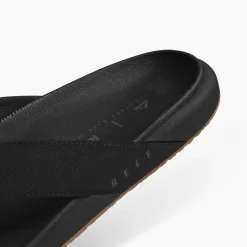 The Raglan slippers heren black gum*Reef Discount