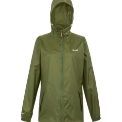 Pack It III regenjas dames nephrite green*Regatta Hot