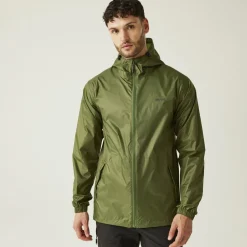 Pack It III regenjas heren nephrite green*Regatta Sale