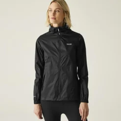 Pack It III regenjas dames black*Regatta Online