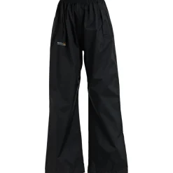 Pack It regenbroek junior black*Regatta Clearance