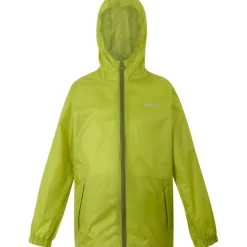 Pack It regenjas junior grenoble green*Regatta Clearance
