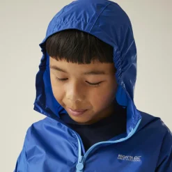 Pack It regenjas junior olympian blue elysium blue*Regatta Sale