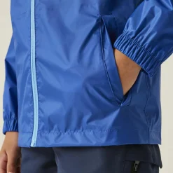 Pack It regenjas junior olympian blue elysium blue*Regatta Sale