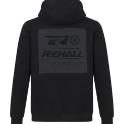 KICK-R hoodie heren black*Rehall Clearance