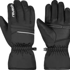 Alan handschoenen junior black black white*Reusch Clearance