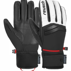 Dylan R-TEX XT handschoenen heren white black  fire red*Reusch Best