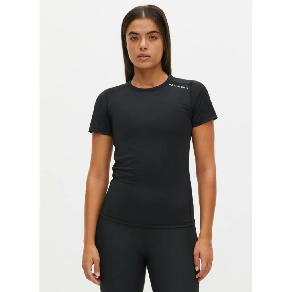 Jacquard shirt dames black*Röhnisch Discount