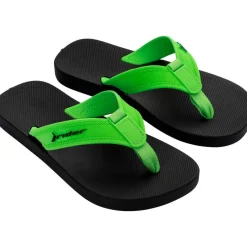 Impulse slippers kids black green*Rider