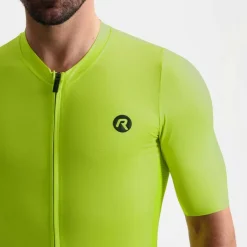 Distance fietsshirt heren lime*Rogelli New