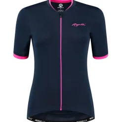 Essential fietsshirt dames blauw roze*Rogelli Online
