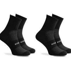 Essential fietssokken zwart 2-pack*Rogelli