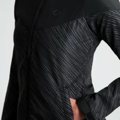 Essential Hi Vis hardloopjack dames zwart  reflection*Rogelli Online