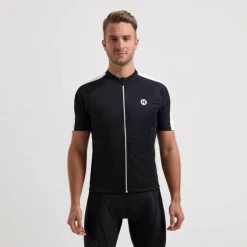 Explore fietsshirt heren zwart wit*Rogelli New