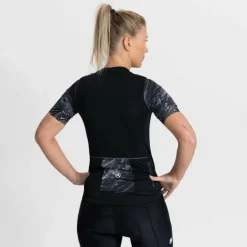 Liquid fietsshirt dames zwart grijs*Rogelli Discount