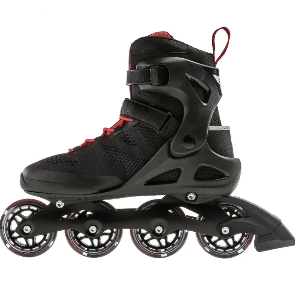 Macroblade 80 inline skates heren black red*Rollerblade New