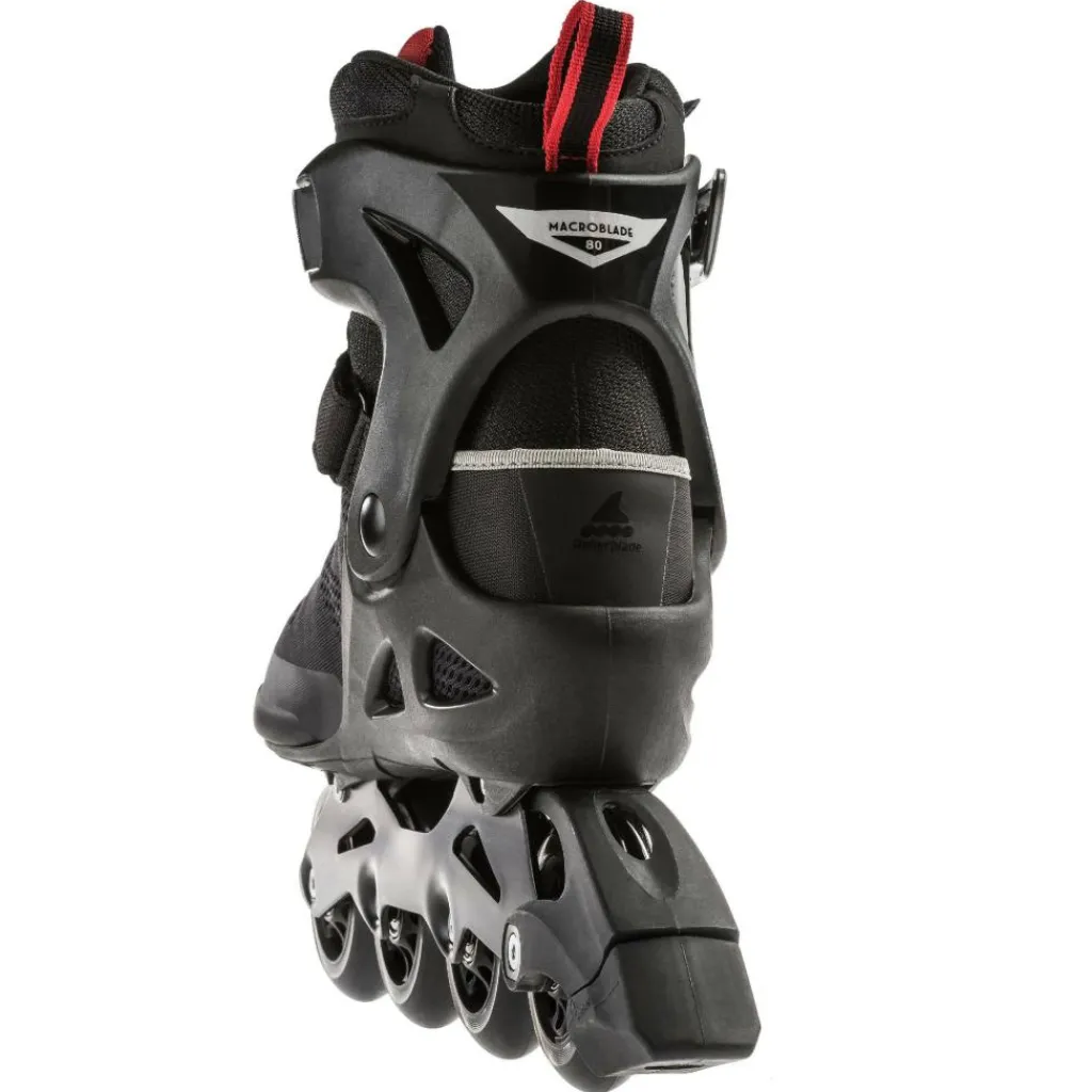 Macroblade 80 inline skates heren black red*Rollerblade New