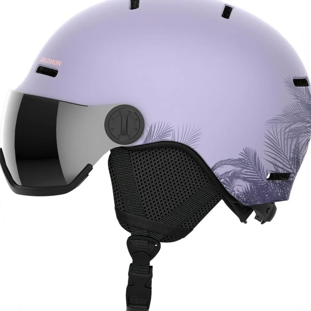 Orka Visor skihelm junior evening haze*Salomon Outlet