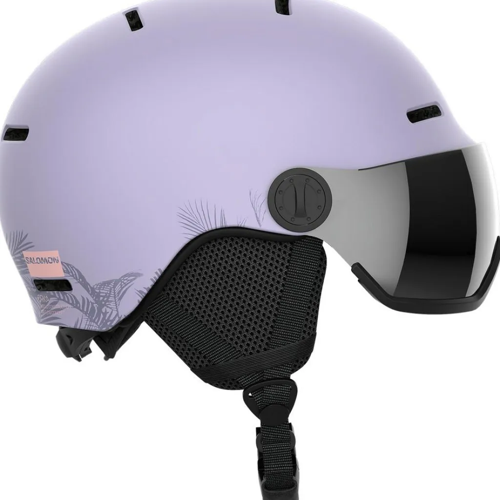 Orka Visor skihelm junior evening haze*Salomon Outlet