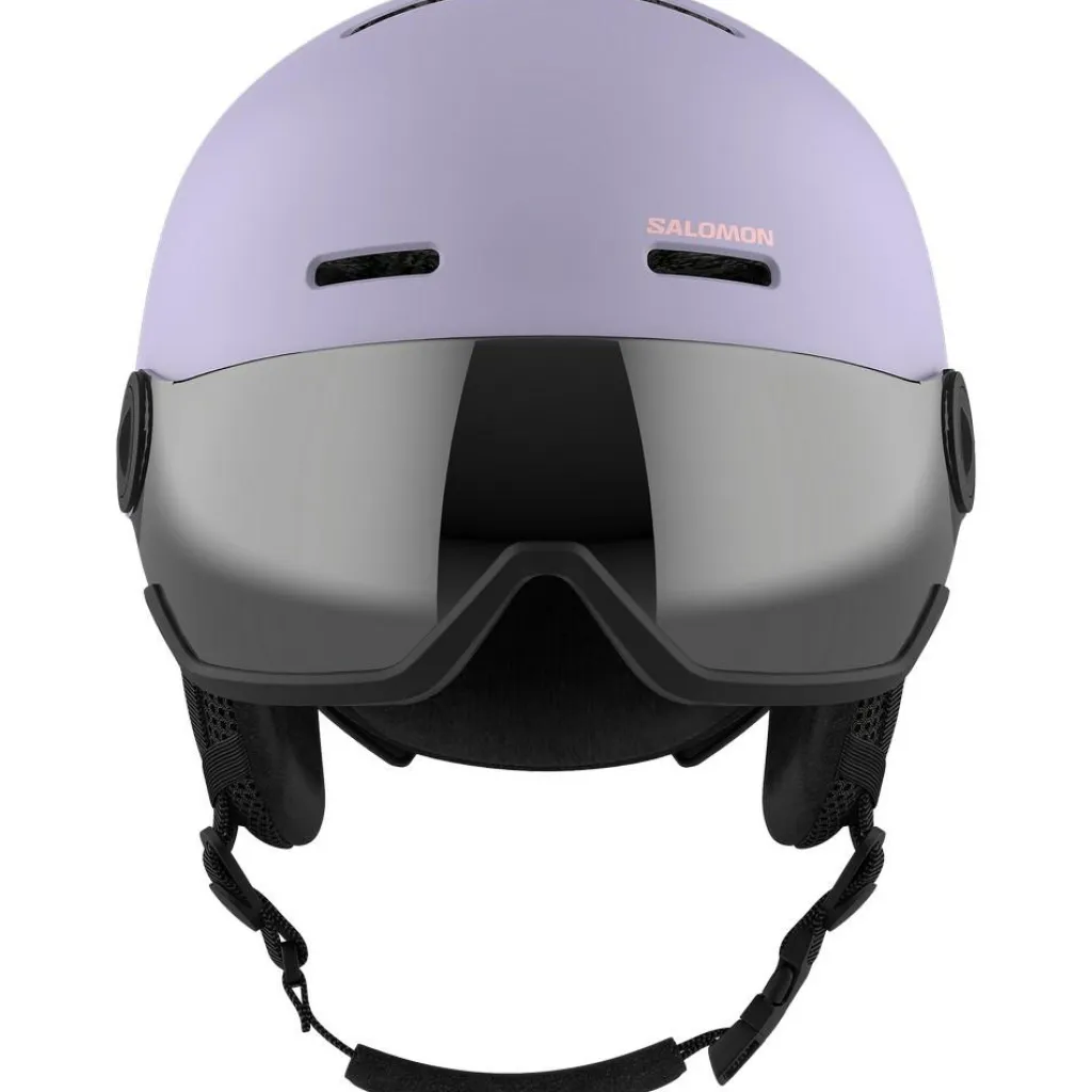 Orka Visor skihelm junior evening haze*Salomon Outlet