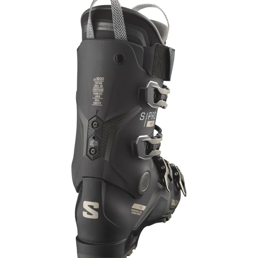 S/Pro 120 HV skischoenen heren black titanium beluga*Salomon Clearance