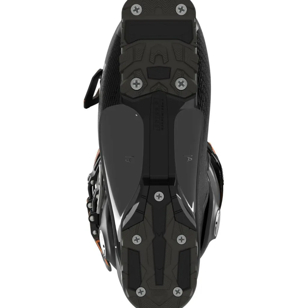 S/Pro Alpha 100 LV skischoenen heren black orange tiger dark grey*Salomon Outlet