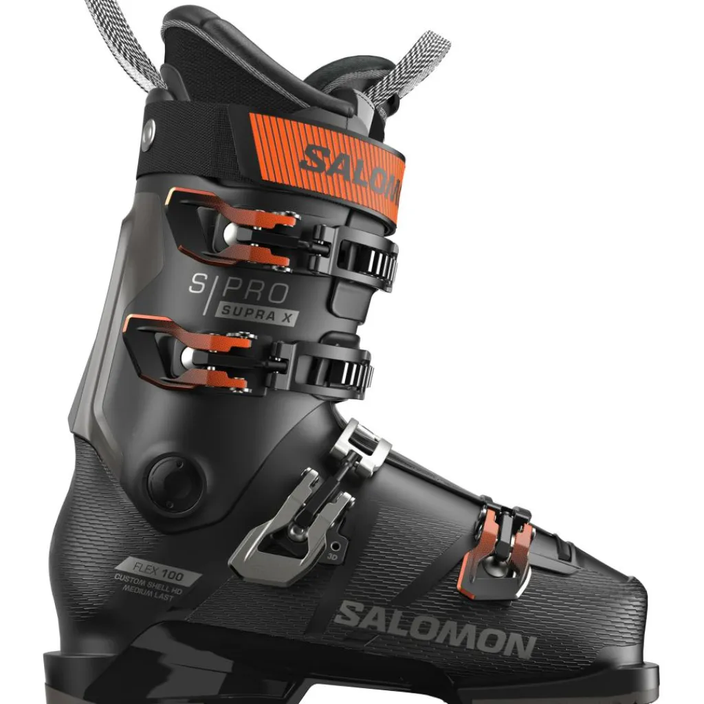 S/Pro Supra MV X100 skischoenen heren black dark grey*Salomon Online