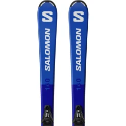 S/Race M 24 - 25 ski's junior met C5 GW binding*Salomon New