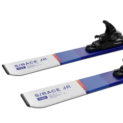 S/Race M 24 - 25 ski's junior met C5 GW binding*Salomon New