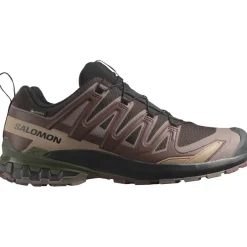 XA PRO 3D V9 GORE-TEX hardloopschoenen heren black coffee rum raisin olive night*Salomon Discount