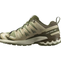 XA PRO 3D V9 GORE-TEX hardloopschoenen heren deep lichen green safari dark earth*Salomon Sale