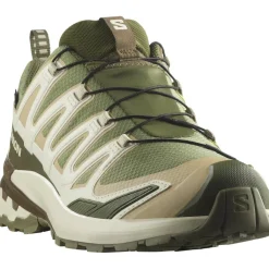 XA PRO 3D V9 GORE-TEX hardloopschoenen heren deep lichen green safari dark earth*Salomon Sale