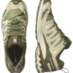 XA PRO 3D V9 GORE-TEX hardloopschoenen heren deep lichen green safari dark earth*Salomon Sale