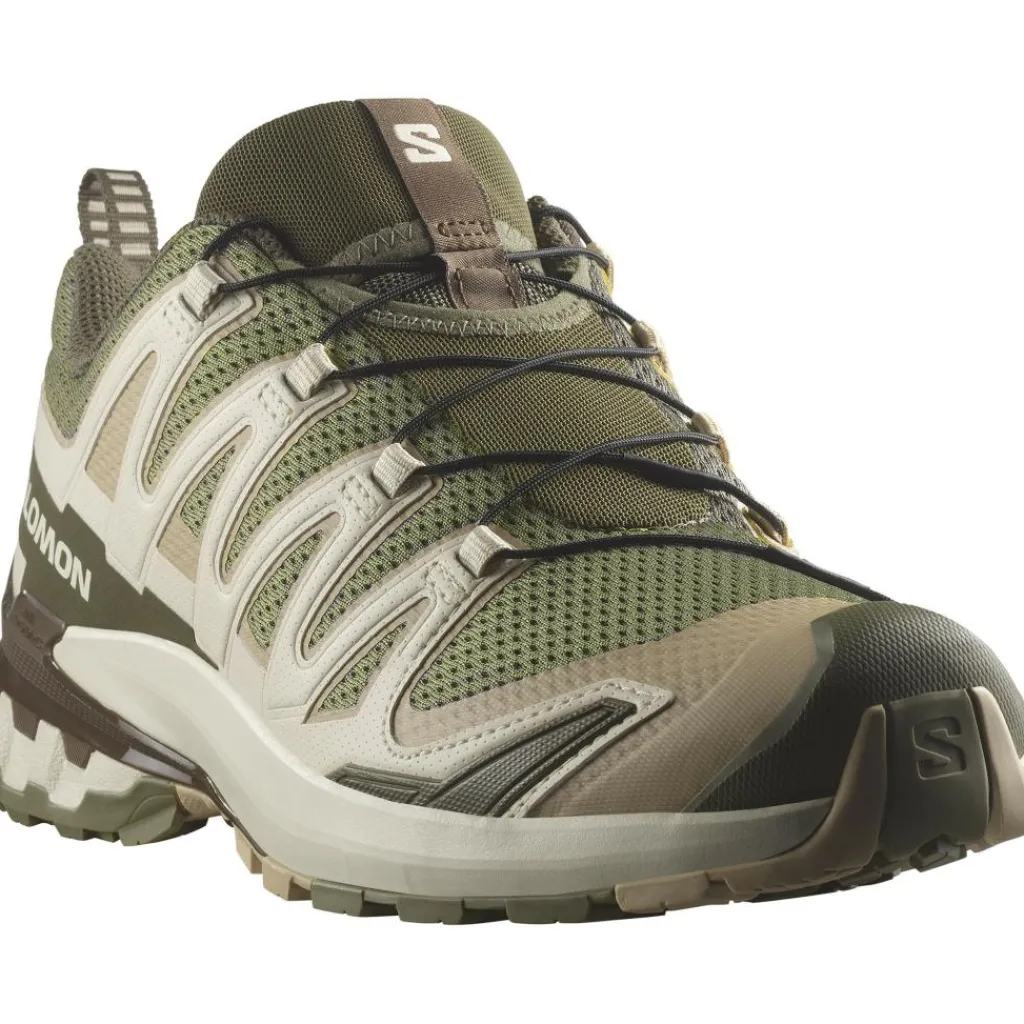 XA PRO 3D V9 hardloopschoenen heren deep lichen green safari dark earth*Salomon Hot