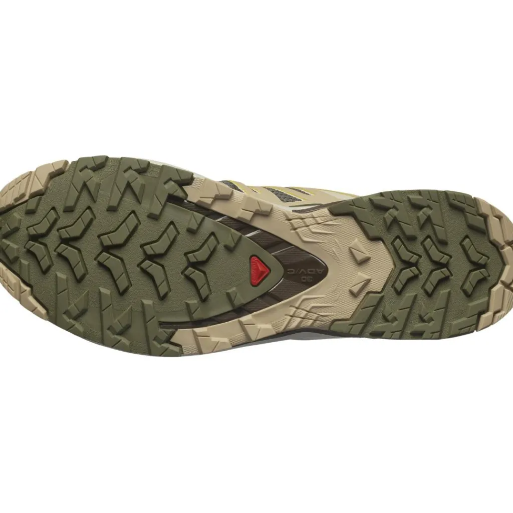XA PRO 3D V9 hardloopschoenen heren deep lichen green safari dark earth*Salomon Hot