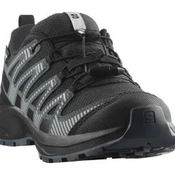 XA PRO V8 WATERPROOF wandelschoenen junior black turbulence quarry*Salomon Outlet