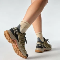 X-ADVENTURE RECON GORE-TEX wandelschoenen dames falcon desert tan hyma pink*Salomon Clearance