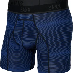 Kinetic Light-Compression sportonderbroek heren variegated stripe blue*SAXX Best