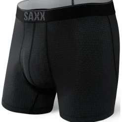 Quest QD mesh onderbroek heren black*SAXX Hot