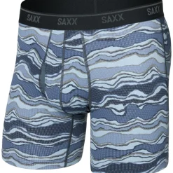 Quest Quick-Dry Mesh onderbroek heren lazy river-multi*SAXX Online