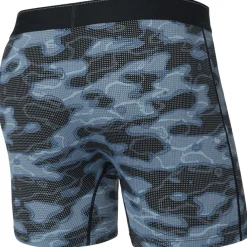 Quest Quick-Dry sportonderbroek heren waterdrop camo black*SAXX Discount