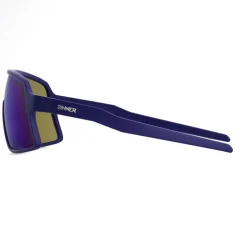 Alseis zonnebril smoke icy blue oil matte dark blue*Sinner New