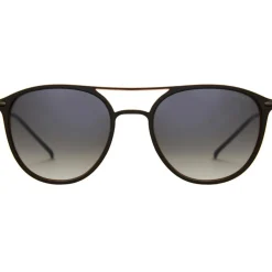 Carmel zonnebril gradient green matte dark brown*Sinner New